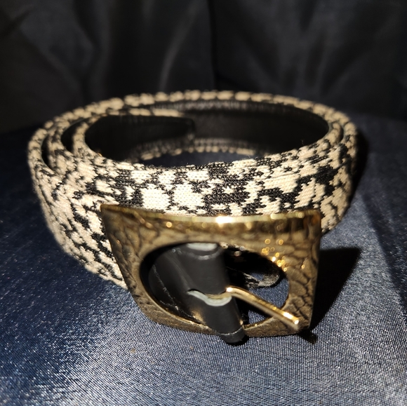 St John Vintage Canvas Belt main image 3